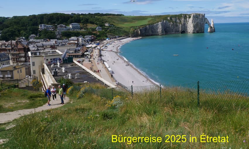 Bürgerreise 2025 Etretat