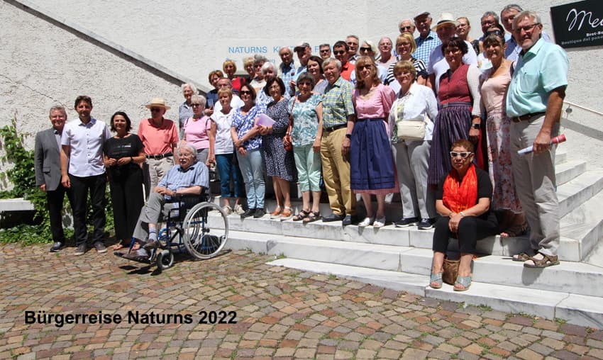 Naturns 2022 Empfang