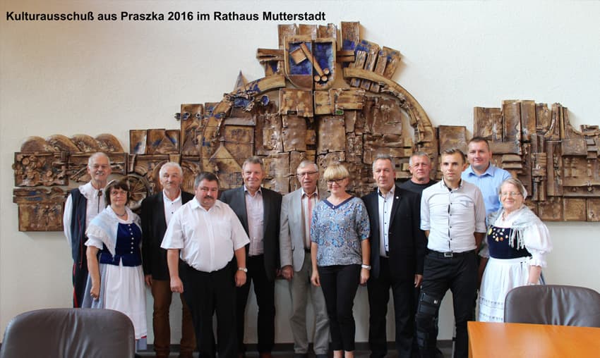 Kulturausschuß aus Praszka 2016 in Mutterstadt